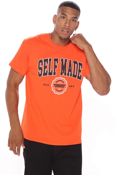 Orange Graphic T